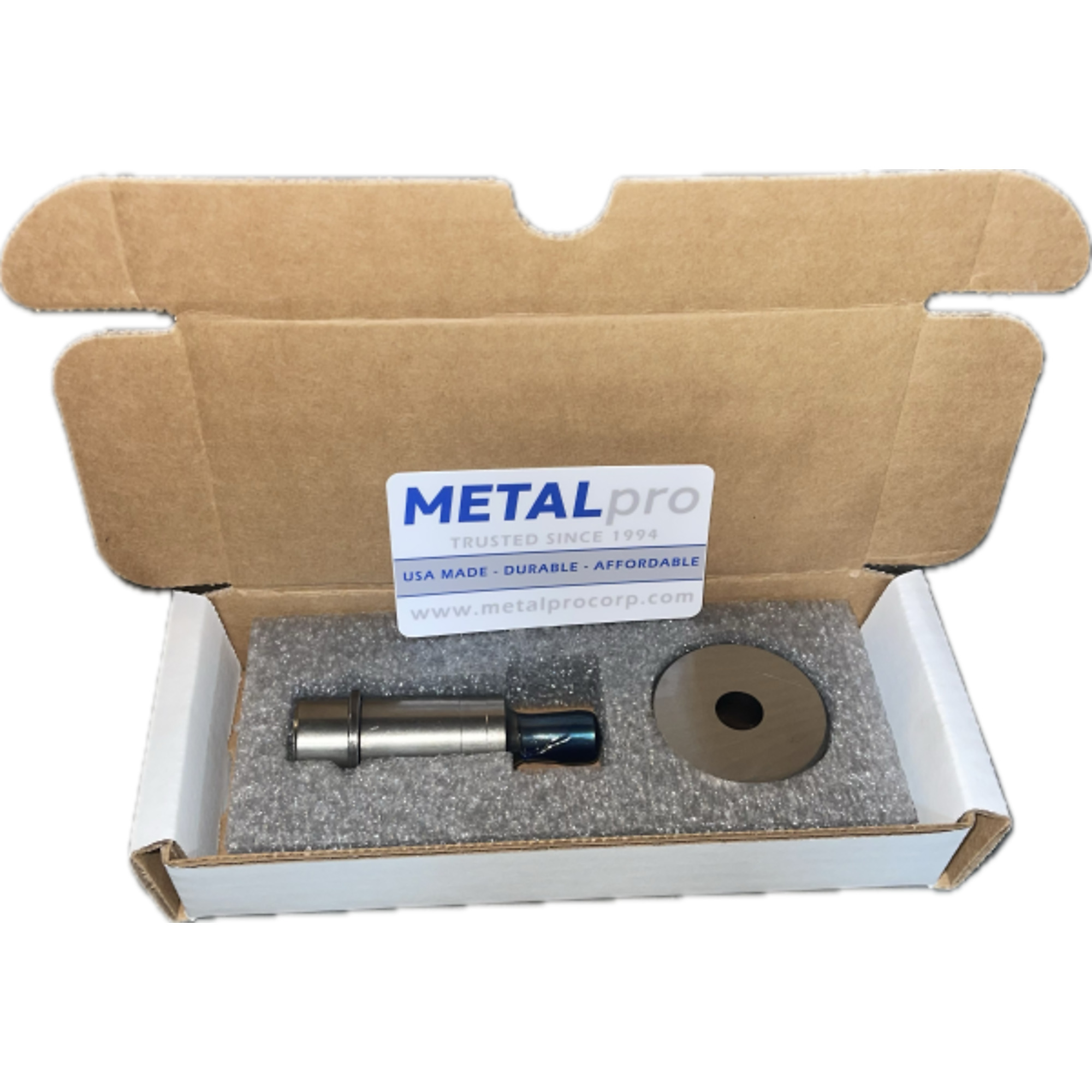 Metalpro Round Punch and Die Set, 15/32in., Model# MP-8007